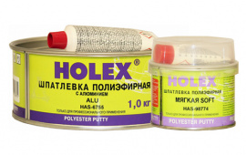 Новинки: эпоксидный грунт H7 и шпатлевки Holex