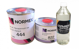 Изменение цен на лаки Normex и растворители «Нефтехимик»
