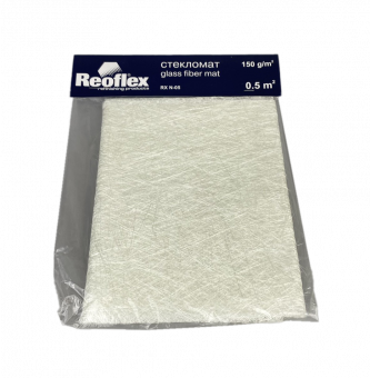 Стекломат Reoflex Glass fiber mat 150г/1м2, 0,5кв.м.