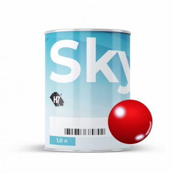 7019 MIX H7 SkyMix Transparent Scarlet , 1л