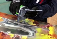 Тестируем надежность лакокрасочного покрытия растворителем