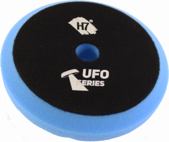 Полировальник H7 UFO Medium Cut 150*25мм полужесткий рельефный синий
