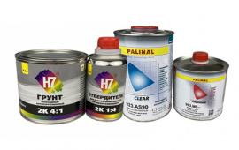 Распродажа: лаки PALINAL и грунт H7