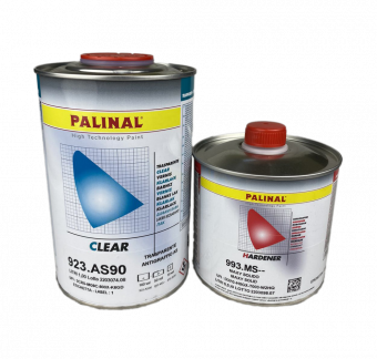Лак PALINAL AS90 2K HS 2+1 Antiscratch акриловый прозрачный 1л + отв. MS standart 0,5л