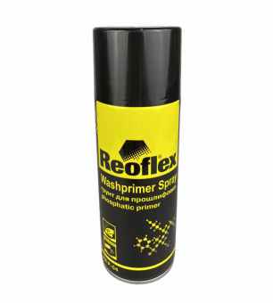 Грунт в аэрозоле Reoflex Washprimer Spray для прошлифовки, 520мл, серый