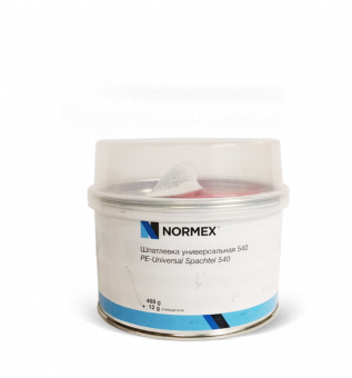 Шпатлевка Normex 540 универсальная 0,5кг с отвердителем