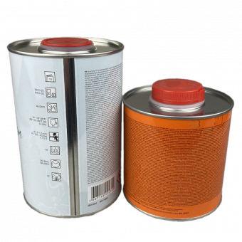 Лак Reoflex 2К HS Clear Premium 2+1 акриловый 1л с отвердителем HS 0,5л2