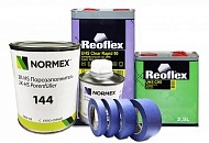 Распродажа годных остатков: грунты Normex, ленты RoxelPro, лак Reoflex