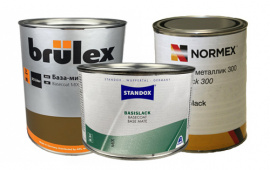 Изменение цен на миксы Brulex, Normex и Standox