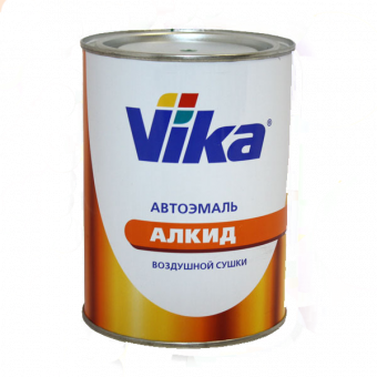 1015 Автоэмаль алкидная Vika-60 Красная 0,8 кг.