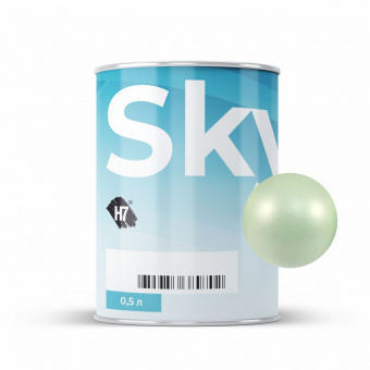 7338 MIX H7 SkyMix Crystal green pearl зеленый ксиралик, 0,5л