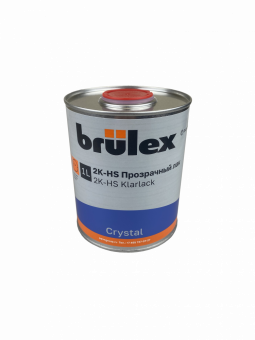 Лак Brulex 2К-НS Crystal прозрачный, 1л, без отвердителя