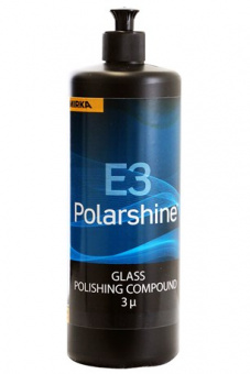 Паста полировальная Mirka Polarshine E3 Glass для полировки стекла, 1л.