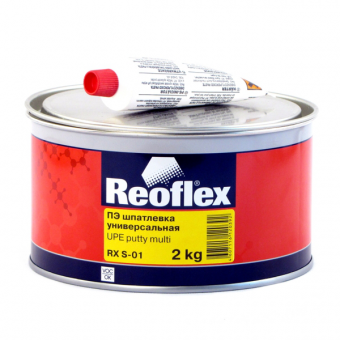 Шпатлевка Reoflex Multi универсальная, бежевая 2кг с отвердителем