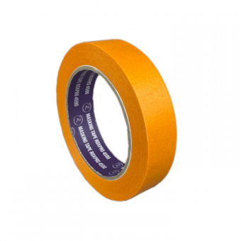 Лента малярная RoxelPro 4590 (40м*24мм) оранжевая, 110*