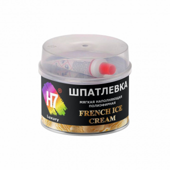 Шпатлевка H7 French Ice Cream мягкая, светло-бежевая 0,25л (0,515кг) с отвердителем