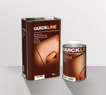 Лак Quickline 2К-HS 7400 прозрачный 5л