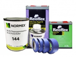 Распродажа годных остатков: грунты Normex, ленты RoxelPro, лак Reoflex