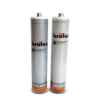Герметик Brulex полиуретановый серый 310 ml