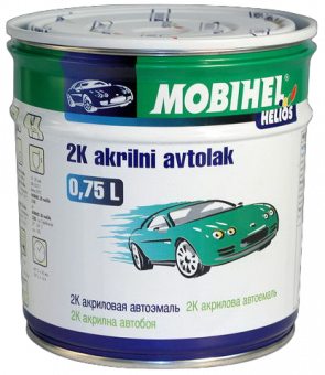 201 Автоэмаль акриловая Mobihel Белая 0,75л
