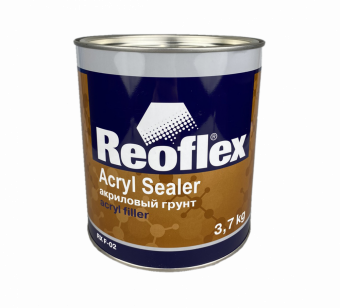 Грунт Reoflex 1К Acryl Sealer акриловый 2,5л (3,7кг), черный