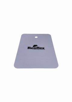 Тест-пластина металлическая Reoflex 150100мм, серая 2