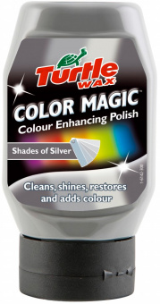 Полироль Turtle WAX Color Magic SILVER (Серебристая) 300мл