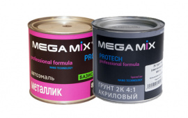 Новинки: автоэмали для иномарок Mega Mix