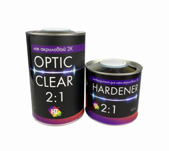 Лак Н7 2K 21 Optic Clear 1л с отв. 0,5л
